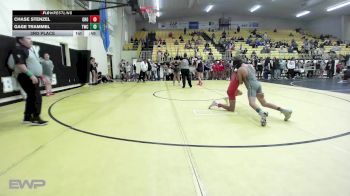 86-92 lbs 3rd Place - Chase Stenzel, Grove vs Gage Trammel, Tahlequah Wrestling Club