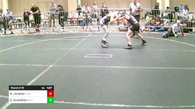 95 lbs Round Of 16 - Nick Jimenez, Threshold WC vs Gabriel Gustafson, NM Outlawz