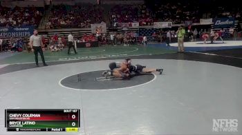 D 2 106 lbs Quarterfinal - Bryce Latino, Lakeshore vs Chevy Coleman, Sam Houston Hs