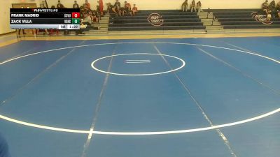 144 lbs Semis & 1st Wrestleback (8 Team) - Zack Villa, Vista Grande High School vs Frank Madrid, Santa Cruz Valley Union High School