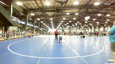 90 lbs Rr Rnd 2 - Eli Oberheim, Buffalo Valley Wrestling Club - Black vs Dominic Masciantonio, Pursuit Wrestling Academy - Silver