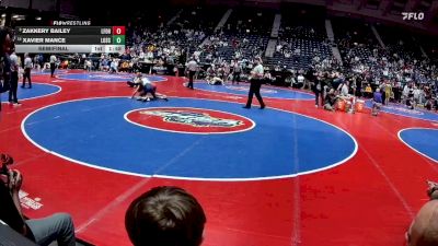 2A-120 lbs Semifinal - Zakkery Bailey, Lakeview Ft. Oglethorpe HS vs Xavier Mance, Lovett School