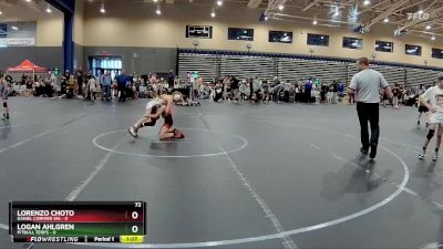 72 lbs Round 3 (8 Team) - Lorenzo Choto, Daniel Cormier WA vs Logan Ahlgren, PitBull Terps