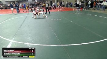 80 lbs Semifinal - Garrett Williams, Summit Wrestling Academy vs Grady Kirk, STMA (St. Michael/Albertville)