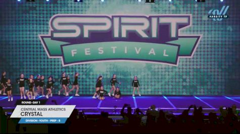 Central Mass Athletics - Crystal [2023 L1.1 Youth - PREP - B Day 1] 2023 Spirit Fest Grand Nationals