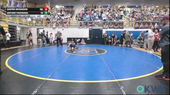 55 lbs Quarterfinal - Jasper McKisson, Perry Wrestling Academy vs Arturo Pastrana, Tuttle Wrestling