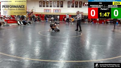 113 lbs Semifinal - Logan Forgatch, Parsippany Hills vs Jack Bacigalupo, Mount Olive