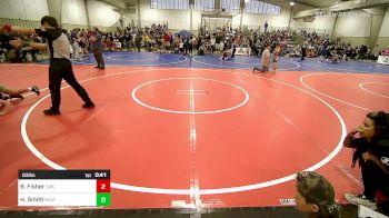 83 lbs Semifinal - Benjamin Fisher, Salina Wrestling Club vs Hunter Smith, Heat