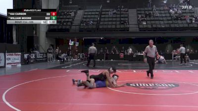 133 lbs Cons. Round 3 - Allan Hendricks, Embry-Riddle (Ariz.) vs Santiago Pacheco, Westcliff