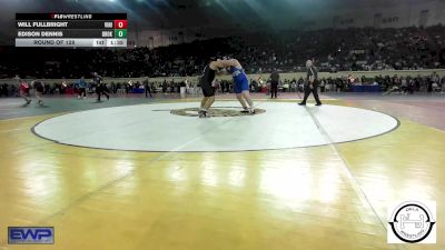 Round Of 128 - Will Fullbright, Vinita vs Edison Dennis, Broken Arrow