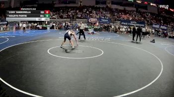 D 3 113 lbs Cons. Round 3 - Cory Tamborella, Fisher vs Kolbyn Portie, Bell City