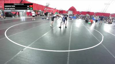 231-245 lbs Round 2 - Andrew Hine, Waukee Warriors vs Rylen Knuth, Reedsburg