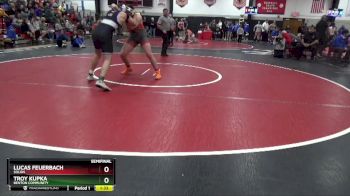 215 lbs Semifinal - Lucas Feuerbach, Solon vs Troy Kupka, Benton Community