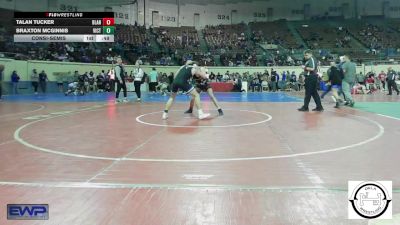 133 lbs Consolation - Talan Tucker, Blanchard High School vs Braxton McGinnis, Victory Christian JH