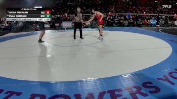 5A 150 lbs Champ. Round 1 - Aidan Prakash, Moscow vs Evan Sumsion, Middleton