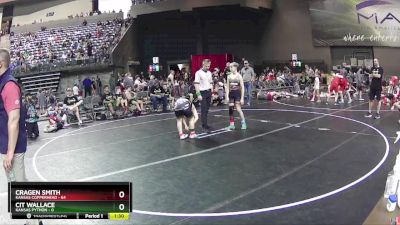 112 lbs Round 2 (6 Team) - Cragen Smith, Kansas Copperhead vs Cit Wallace, Kansas Python