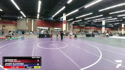 67 lbs Round 1 - Jackson Vo, Best Trained Wrestling vs Jayden Alcantara, Silverback Wrestling Forth Worth