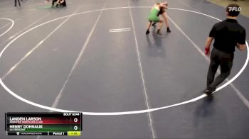 150 lbs Cons. Round 5 - Henry Dohnalik, La Crescent vs Landen Larson, Frontier Wrestling Club