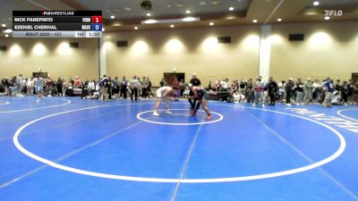 157 lbs Champ. Round 1 - Nick Panepinto, Pennsylvania vs Ezekiel Cherival, Massachusetts