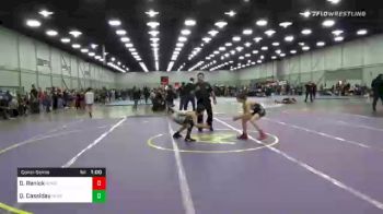 96 lbs Consolation - Dane Renick, Honey Badger Wrestling Club vs Quinten Cassiday, Migrtc