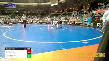 105 lbs Consi Of 8 #1 - Beckhem Fields, Cardinal Wrestling Club vs Emerson Luxton, Bartlesville Wrestling Club