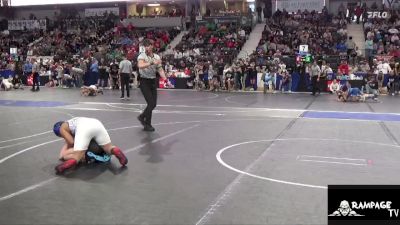 110 lbs Cons. Round 1 - Carson Kinsman, Olathe Raptor vs Joseph Hawkins, Wichita Blue Knights