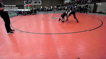 157 lbs Champ. Round 1 - Woodley Johnson, Westmoore vs Talyn Van Horn, Ozark