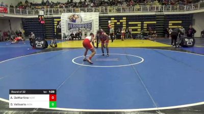 138 lbs Round Of 32 - Austin DeMartino, North Hills vs Dimitri Velisaris, Avonworth