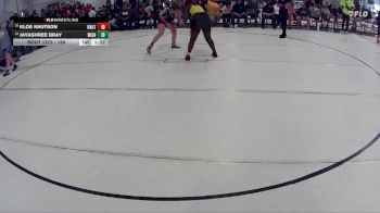 188 lbs 1st Place Match - Kloe Knutson, Louisville Wrestling Club vs JayaShree Bray, North Omaha Athletic Club