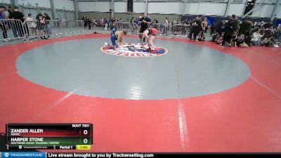 120 lbs Cons. Semi - Zander Allen, NWWC vs Harper Stone, Southern Idaho Training Center