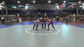 113 lbs Quarterfinal - Aj Russell, Liberty Lions/Bluestarr Grappling vs COltin Woodhouse, Baca County Brawlers