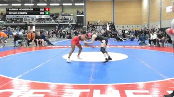 145 lbs Consi Of 8 #1 - Farrah Henderson, Milton vs Taylor Coutts, Gardiner