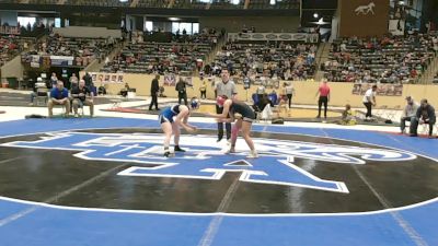 132 lbs Champ. Round 1 - Tatum Millet, Oldham County vs Elexis Herrington, Bourbon County