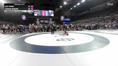 105 lbs Cons. Rd Of 64 - Lucy Ward, CT vs Jasmine Brewer, CO