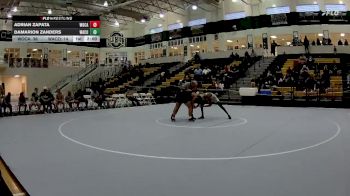 126 lbs Quarters & 1st Wb (16 Team) - Adrian Zapata, Woodland, Cartersville vs DaMarion Zanders, Ware County
