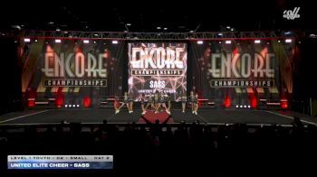 United Elite Cheer - SASS [2025 L1 Youth - D2 - Small Day 2] 2025 Encore Grand Nationals