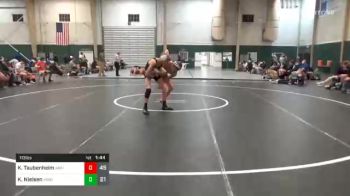 113 lbs Semifinal - Kale Taubenheim, Amherst High School vs Kole Nielsen, Minden