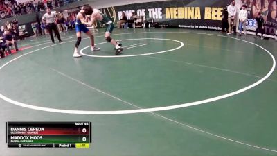 106 lbs Champ. Round 1 - Dannis Cepeda, Olentangy Orange vs Maddox Moos, Elyria Catholic