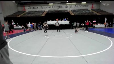 95 lbs Semifinal - David Moore III, Alpha Wrestling Club vs Silas Stanley, Dragons Junior Wrestling Club