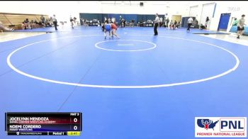 120 lbs Round 5 - Noemi Cordero, Poway Wrestling vs Jocelynn Mendoza, Daniel Cormier Wrestling Academy