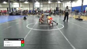 120 lbs Consolation - Paul Woo, Izzy Style vs Brock Smith, Young Guns