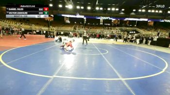 132 lbs Cons. Round 5 - Daniel Siles, Doral Academy vs Victor Zanolini, Christopher Columbus H S