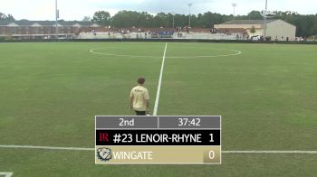 Replay: Lenoir-Rhyne vs Wingate | Sep 27 @ 5 PM