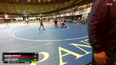 150 lbs Quarters & Wb (16 Team) - Xavier Harvey, St. Augustine Prep vs Dominiq Bradley, Tallwood