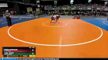 6 lbs Champ. Round 1 - Farid Mobarak, Plano West vs Toby Davis, Weatherford