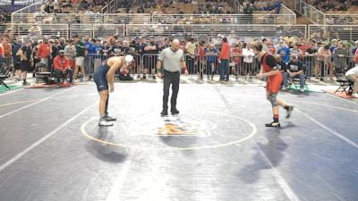 165 1A Champ. Round 1 - Isaac Fayer, Cardinal Gibbons vs Clayton Manzi, Wakulla Hs