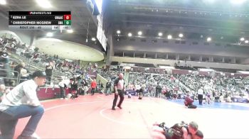 49 lbs Quarterfinal - Christopher Mcgrew, Greenwood Wrestling Academy vs Ezra Le, GuardDog Wrestling & Athletic Club