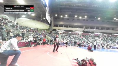 49 lbs Quarterfinal - Christopher Mcgrew, Greenwood Wrestling Academy vs Ezra Le, GuardDog Wrestling & Athletic Club