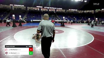 132 lbs Consi Of 16 #2 - Jonathan McMahon, Saint John's vs Hunter Richard, Concord