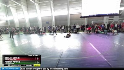 69 lbs Cons. Round 3 - Declan Young, Uintah Wrestling vs Porter Aimone, Team Prestige